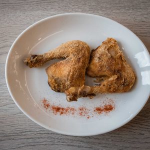 Coscia di pollo alla diavola