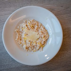 Risotto al pecorino e limone