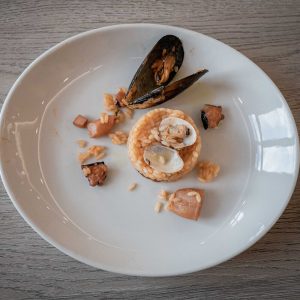 Risotto al ragu di mare