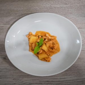 Trippa con patate e menta